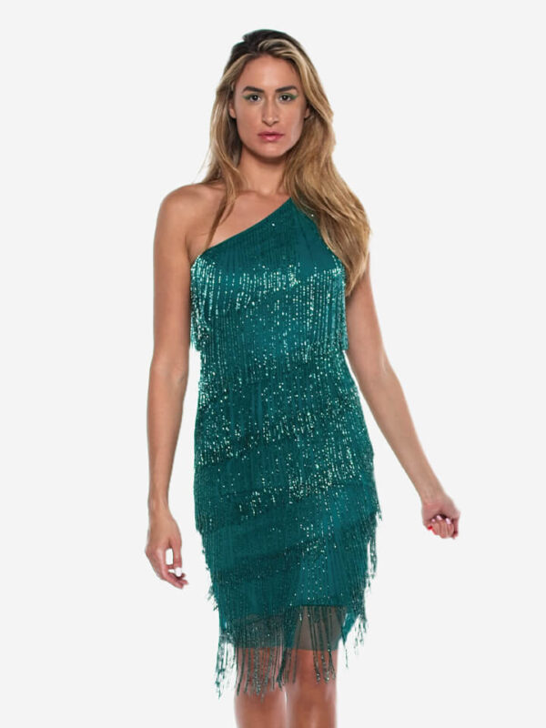 Vestido de fiesta Sparv  verde